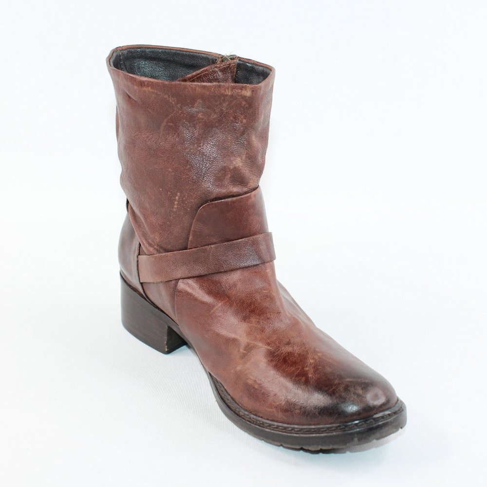 Adam Tucker Me Too Landon4 Leather Ankle Boots #122 - Picture 1 of 12